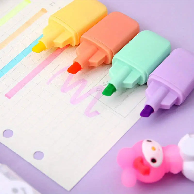 "Charming Glow" Sanrio 6-Piece Highlighter Set
