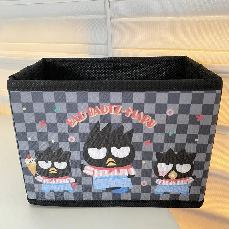 Collapsible Leather Organizer/Storage Bin