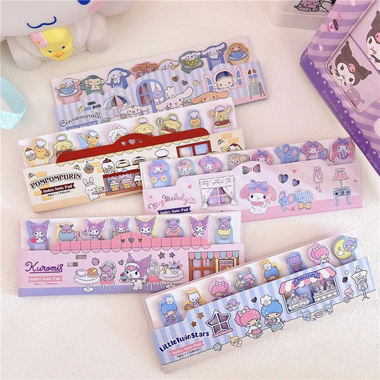 Sanrio Index Notepad 120pc Set