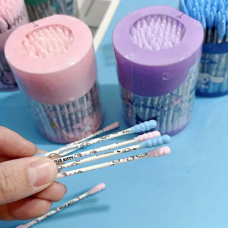 120 Pcs Disposable Cotton Swabs