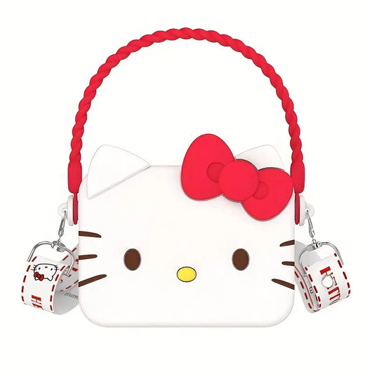 Hello Kitty Silicone Stylish Crossbody Handbag