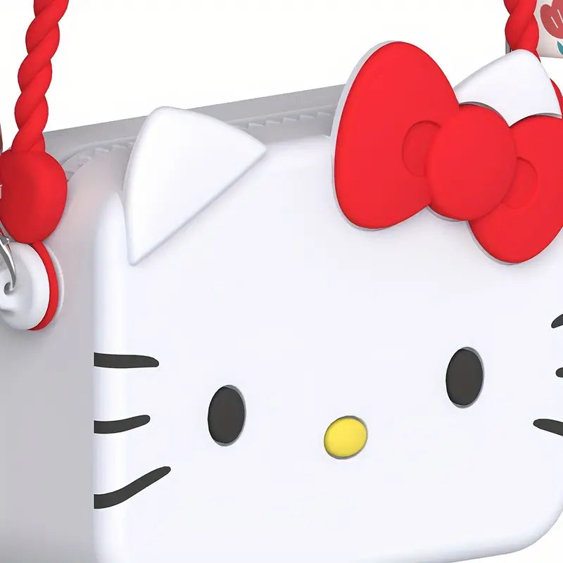 Hello Kitty Silicone Stylish Crossbody Handbag
