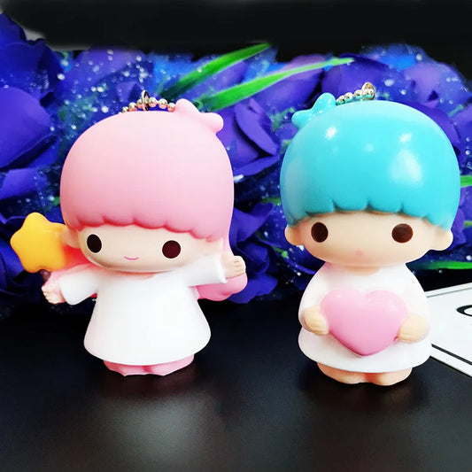 Twin Star Keychains 2pc