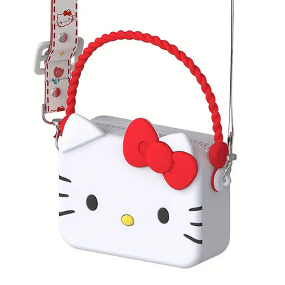 Hello Kitty Silicone Stylish Crossbody Handbag