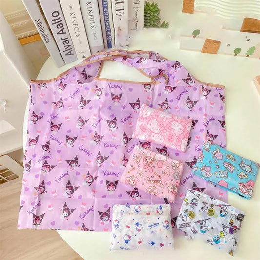 Sanrio Foldable Shopping Bag Large (reusable)